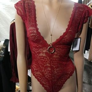 Red Lace Lingerie